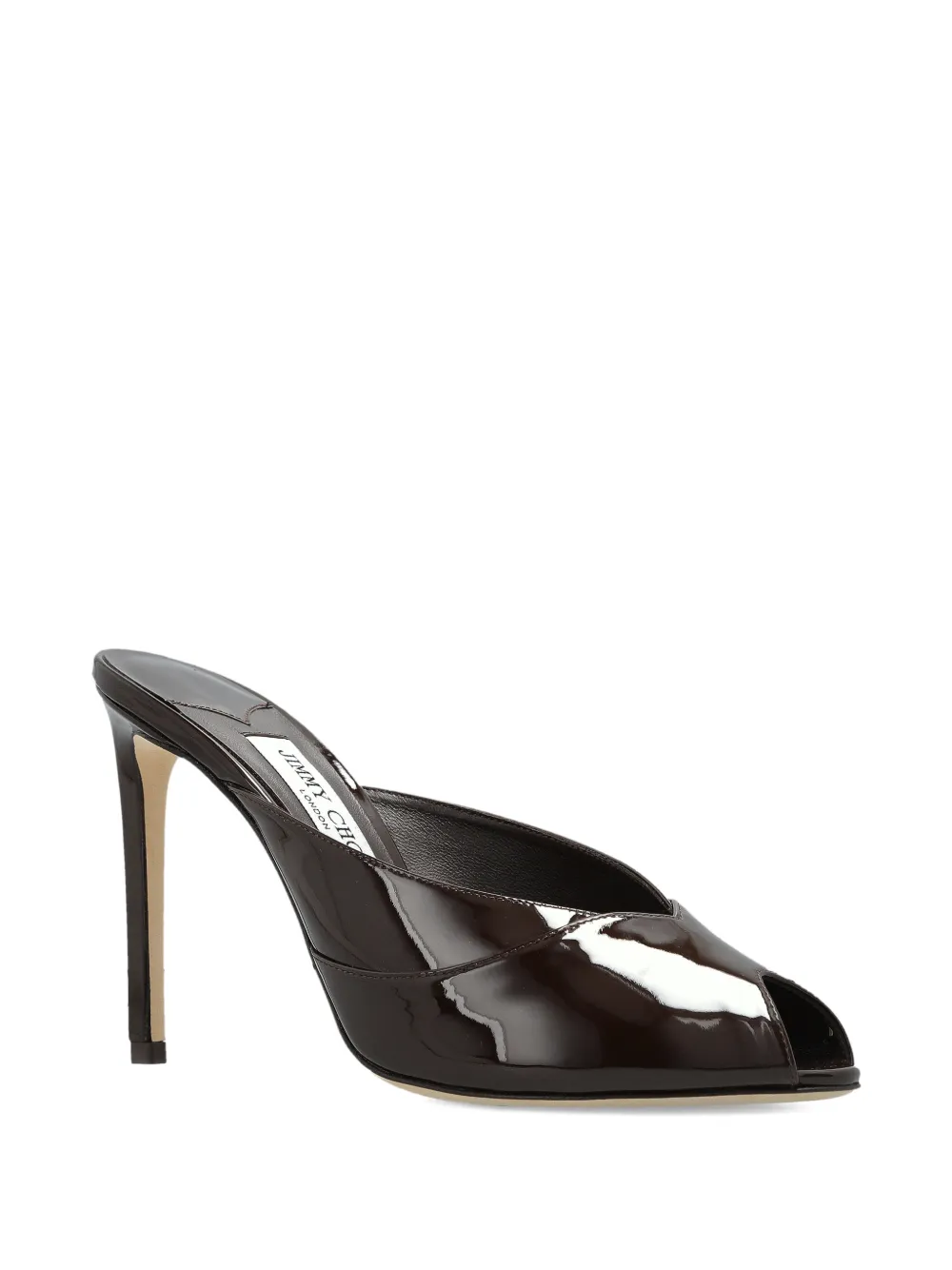 Jimmy Choo Brigitte leren sandalen Bruin