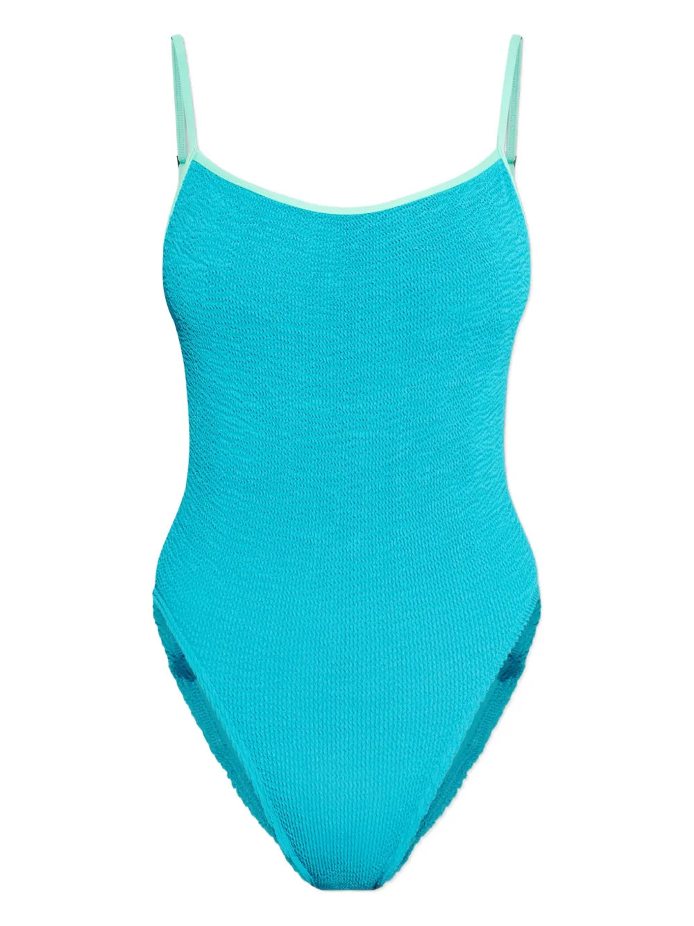 Bond-eye Contrast swimsuit - Blu