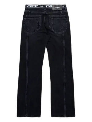 Off-White（オフホワイト）メンズ バギージーンズ - FARFETCH