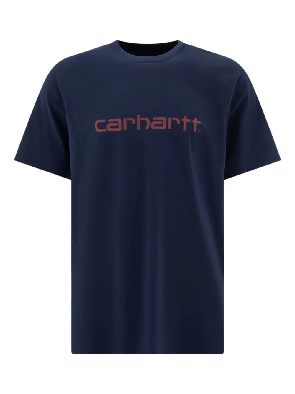 Carhartt WIP logo-print T-shirt | Blue | Image 1
