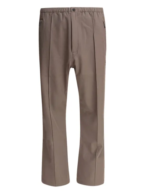 Needles elasticated-waistband logo-embroidered track pants