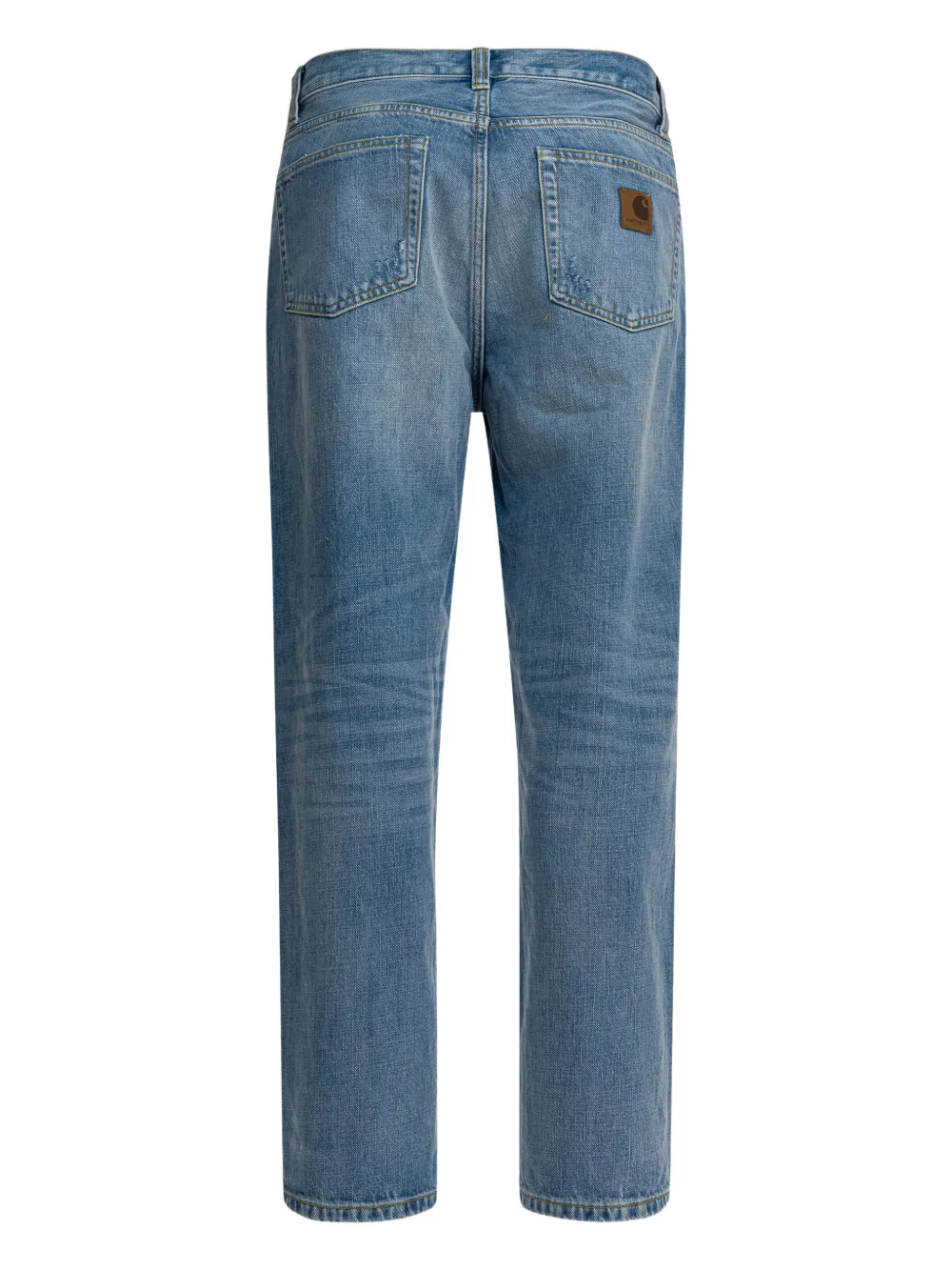 Carhartt WIP Jeans met logopatch Blauw