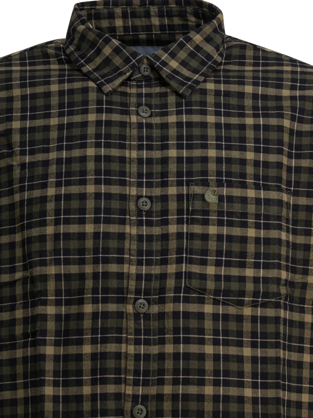 L/S Widmark check long-sleeve shirt