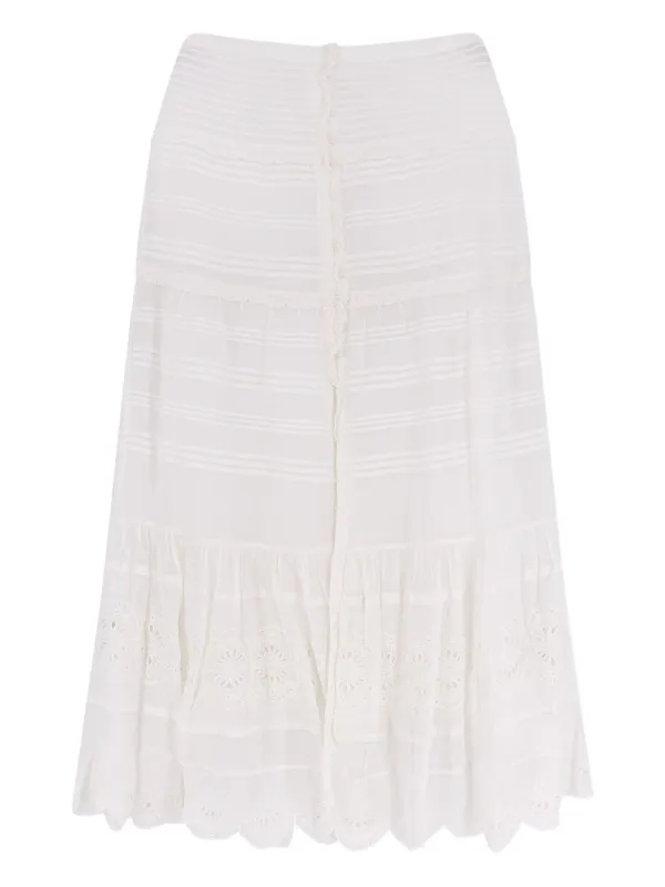 Marant Étoile Paoline Skirt in White