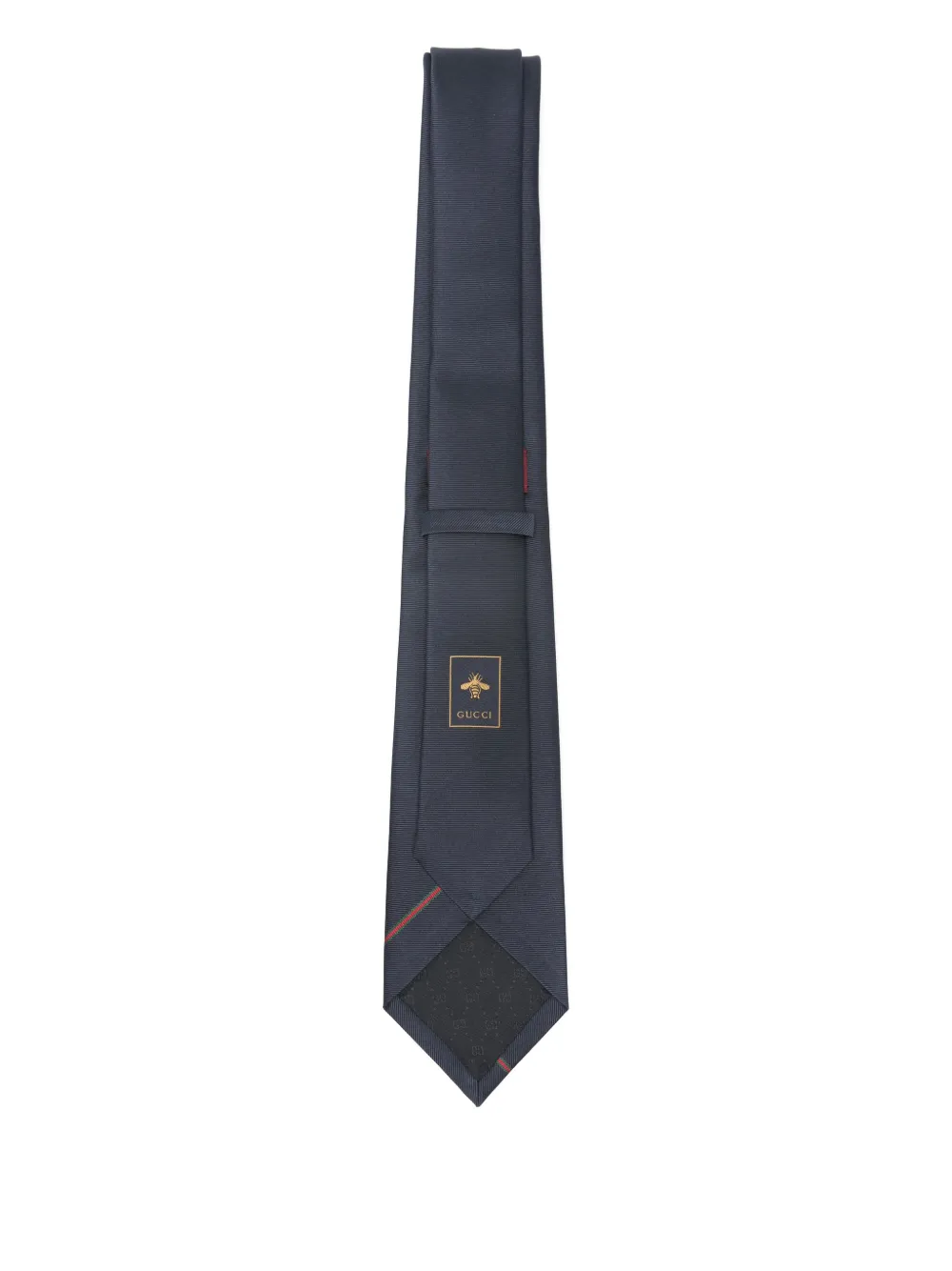 Gucci Stropdas met Horsebit-streep Blauw