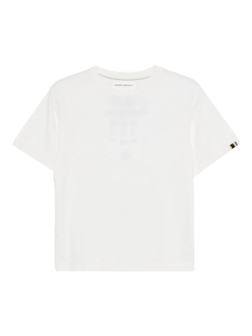 extreme cashmere Cuba T-shirt - Bianco