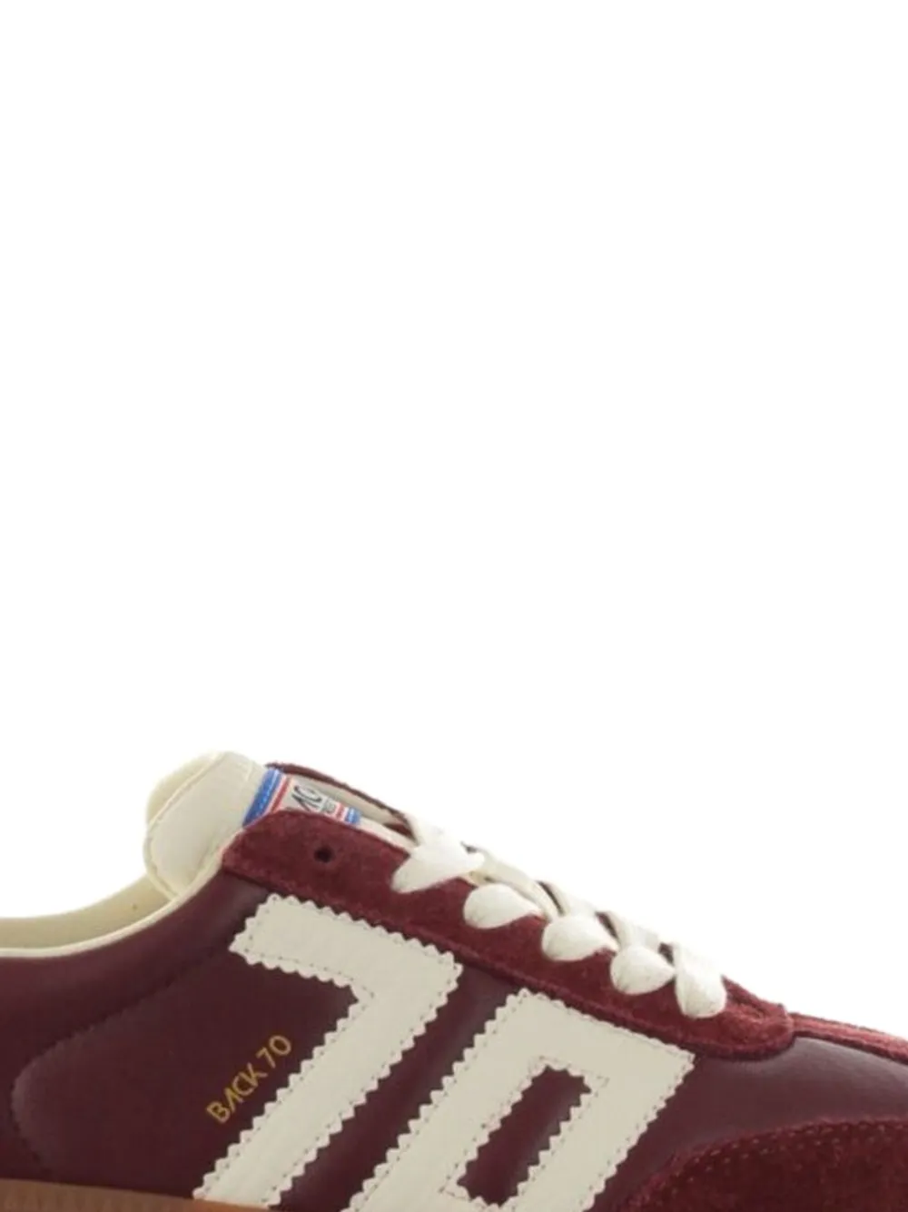 BACK 70 Leren sneakers - Rood