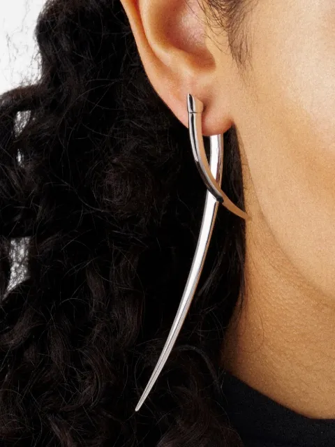 Shaun Leane Sabre Statement crossover earrings