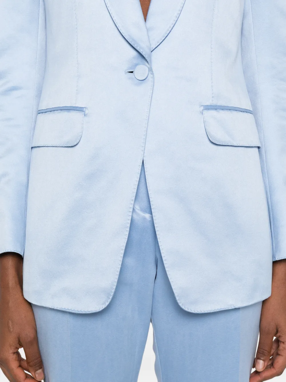 TOM FORD Blazer met knopen Blauw