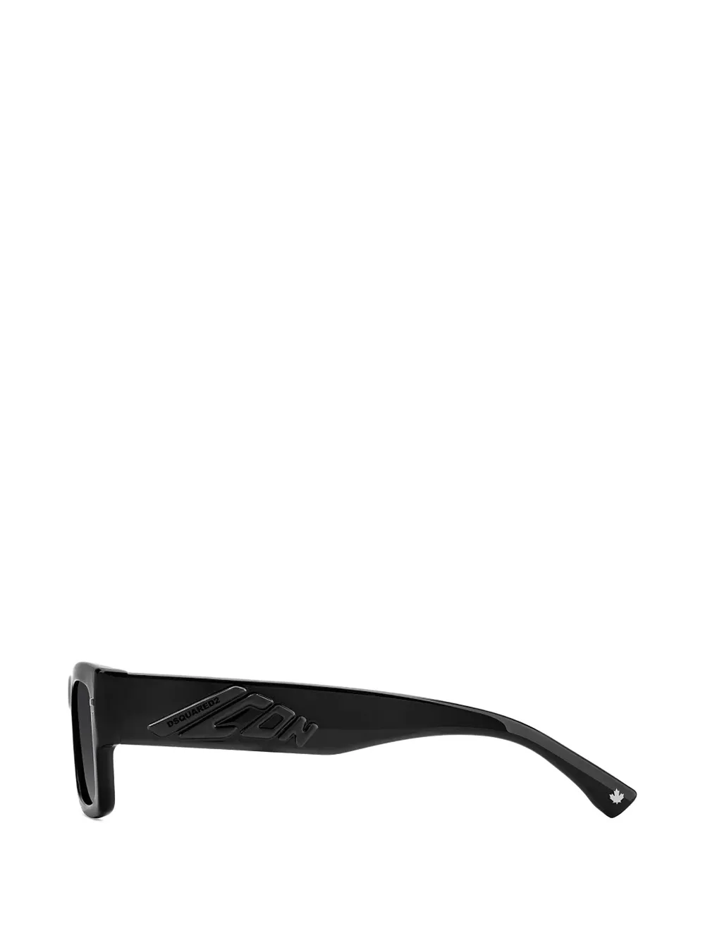  Dsquared2 Eyewear Icon Logo-detail Sunglasses - Black 