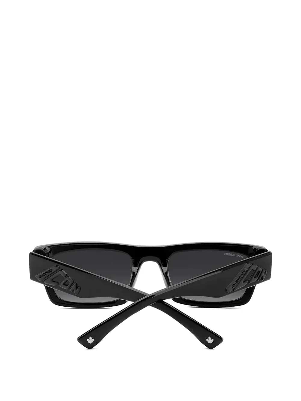DSQUARED2 EYEWEAR Zonnebril met logodetail Zwart