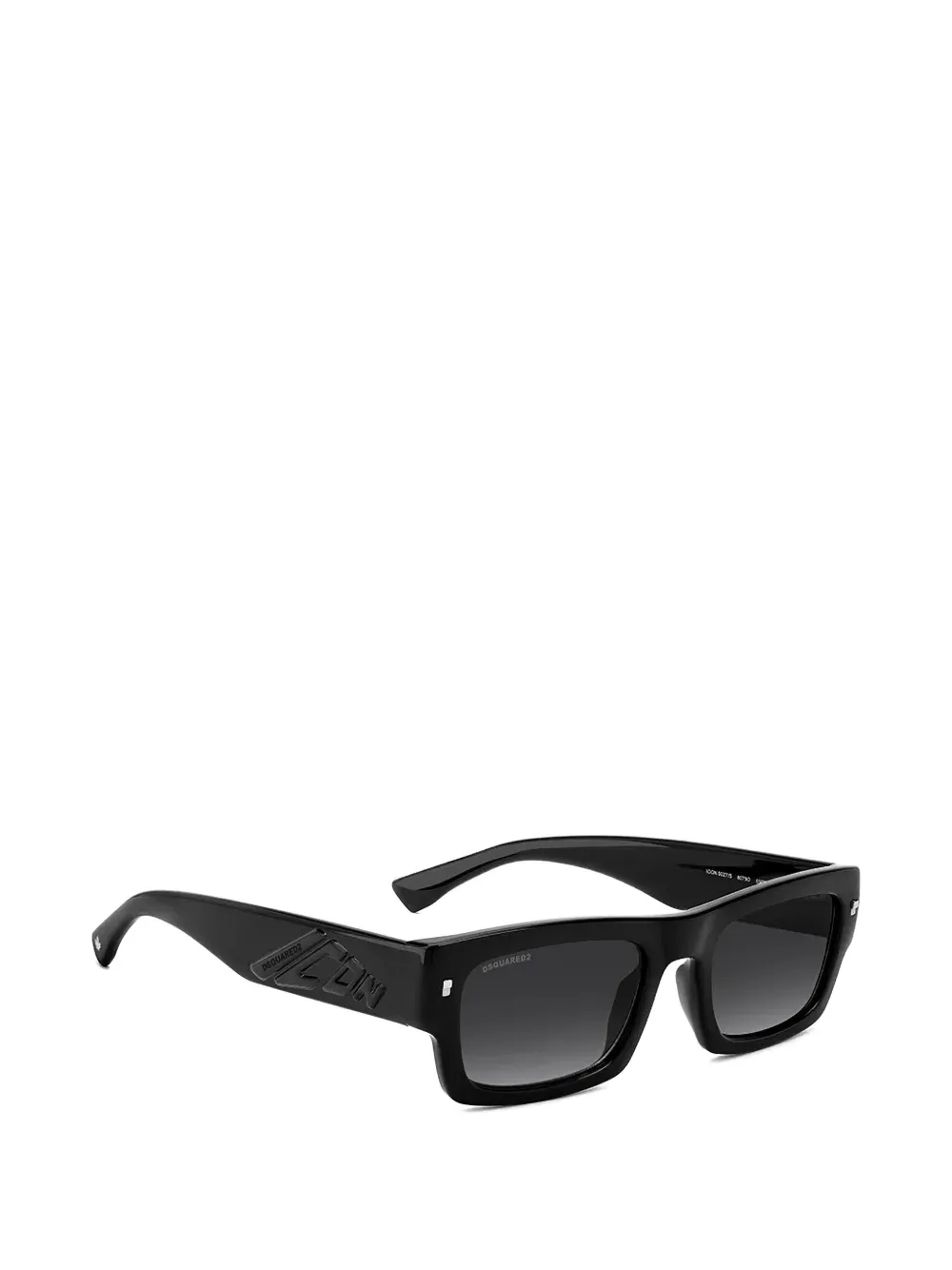 DSQUARED2 EYEWEAR Zonnebril met logodetail Zwart