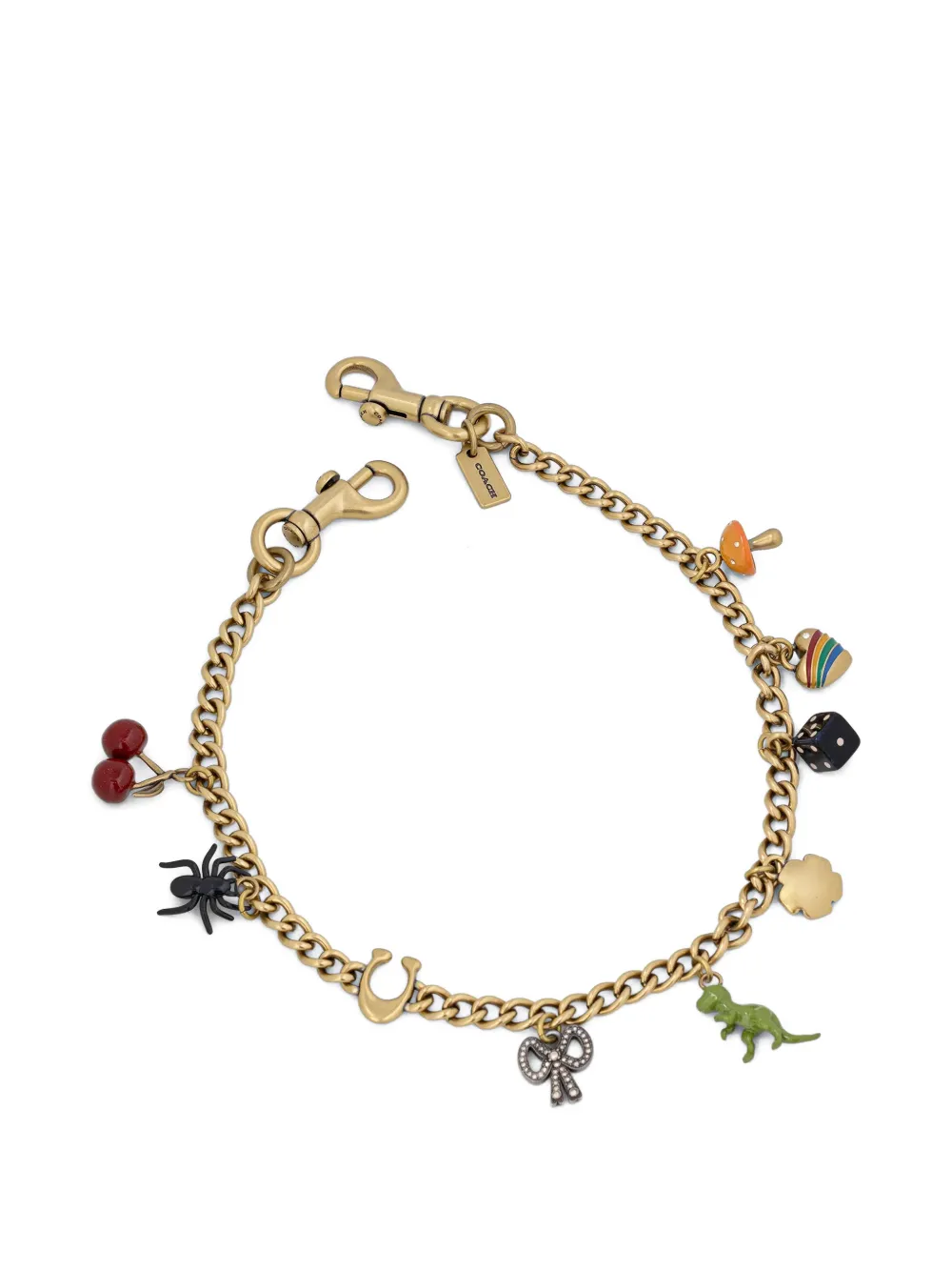 Coach charm-embellished chain strap | Gold | Image 1