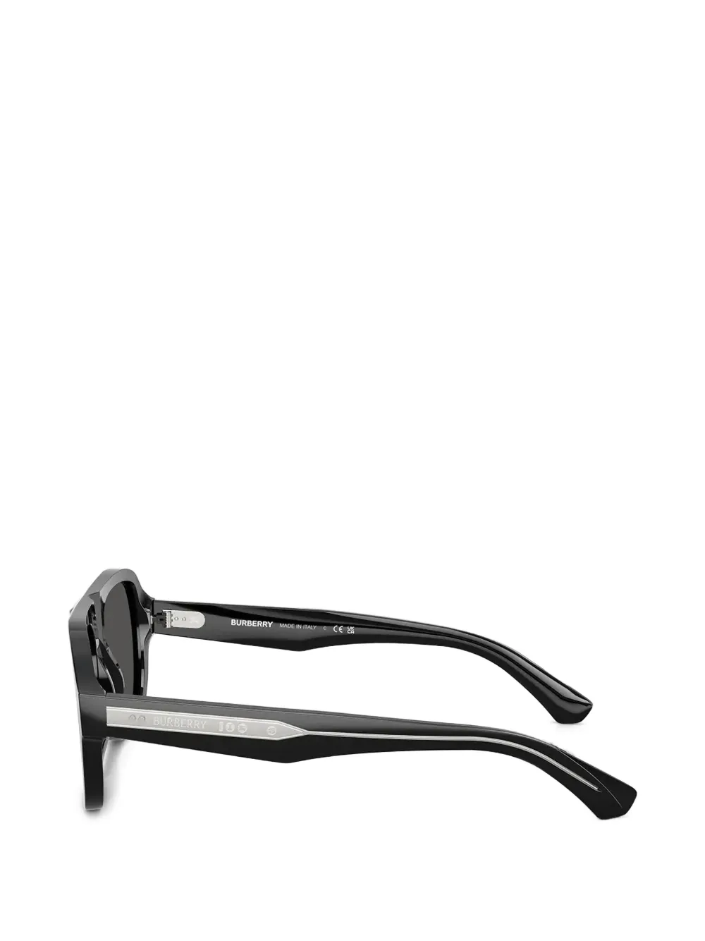 Burberry Eyewear Zonnebril met piloten montuur Zwart