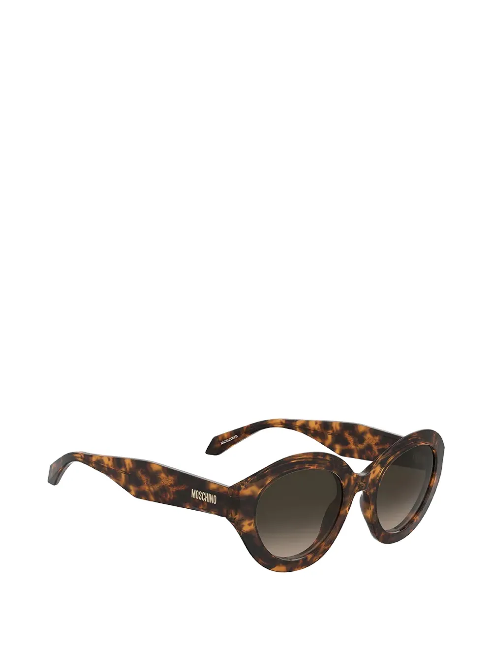 Moschino Eyewear oval-frame sunglasses - Bruin