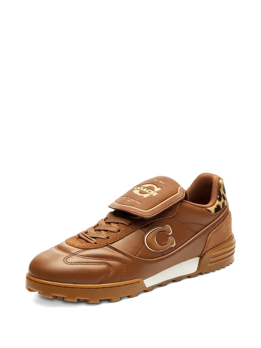 Coach logo-patch sneakers Bruin