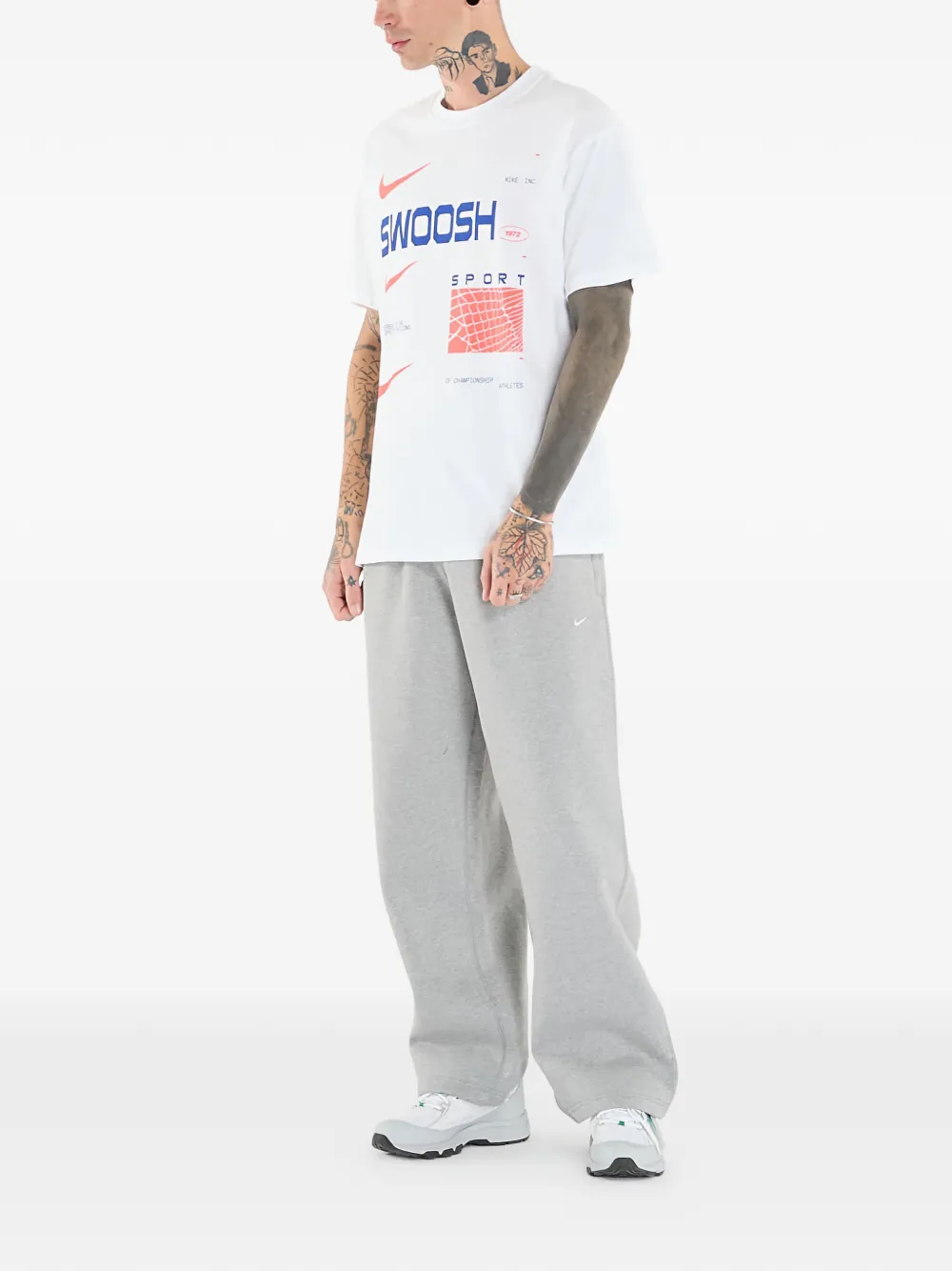 Nike NSW M90 OC LG GFX SEGB T-shirt - Wit