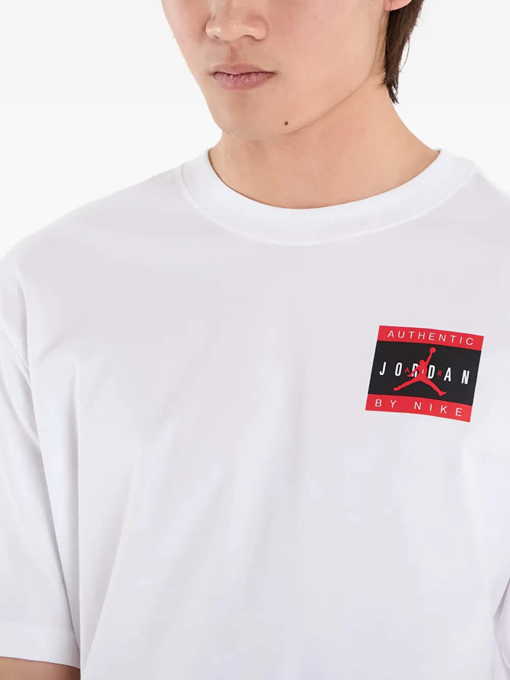 Jordan T-shirt met logoprint Wit