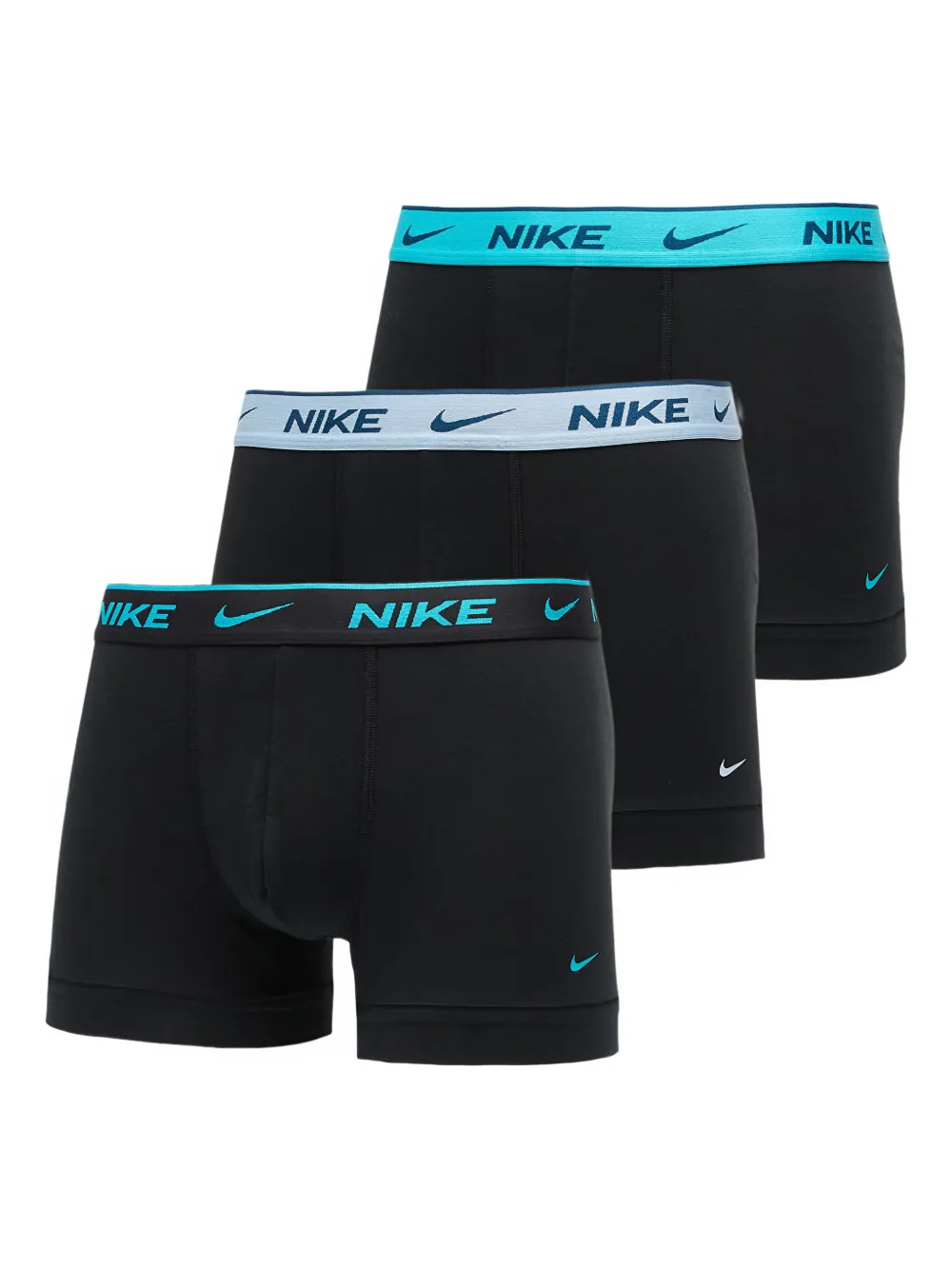 Nike logo-detail boxers (set of three) | Black | Image 1