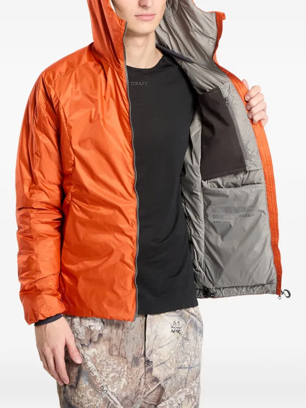 Tilak x Patizon Downlite Infinium Jacket | Orange | FARFETCH