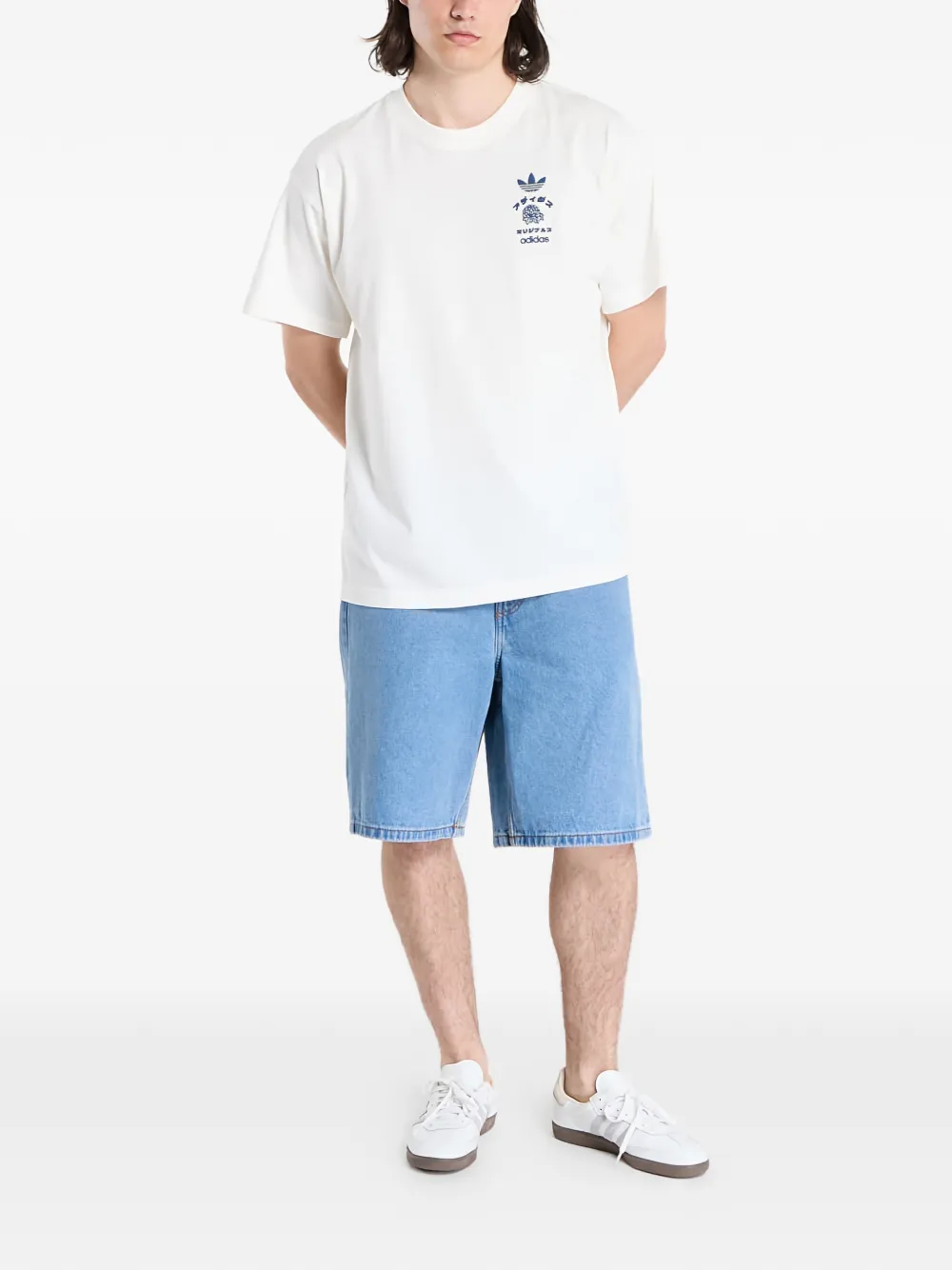 Adidas Japan Florals T-shirt - Wit