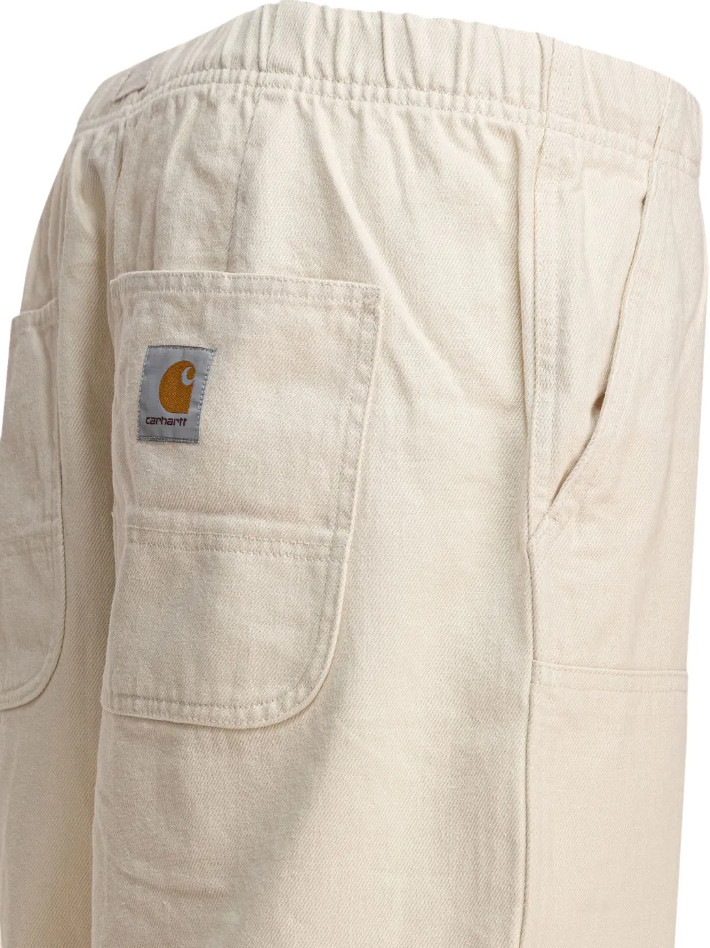 Carhartt WIP Broek met elastische taille Beige
