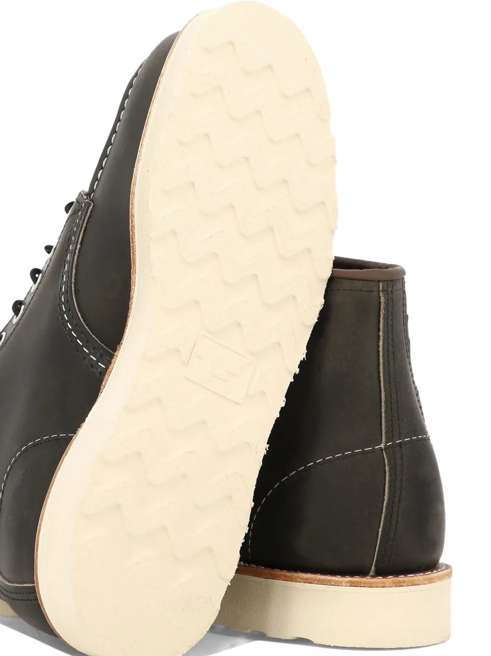 Red Wing Shoes lace-up moc-toe boots Zwart