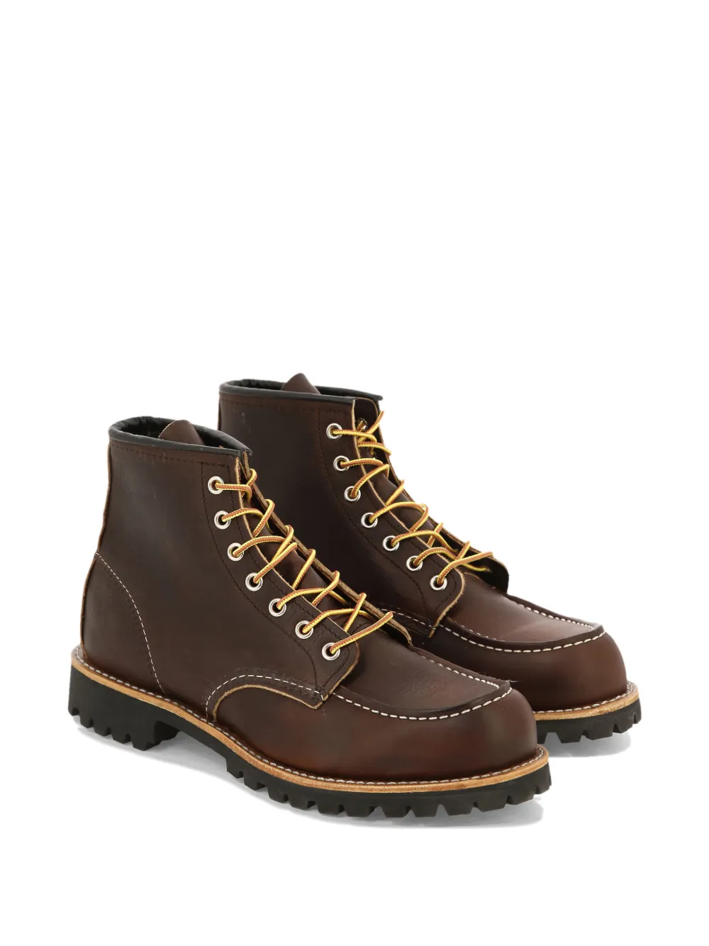 Red Wing Shoes lace-up moc-toe boots Bruin