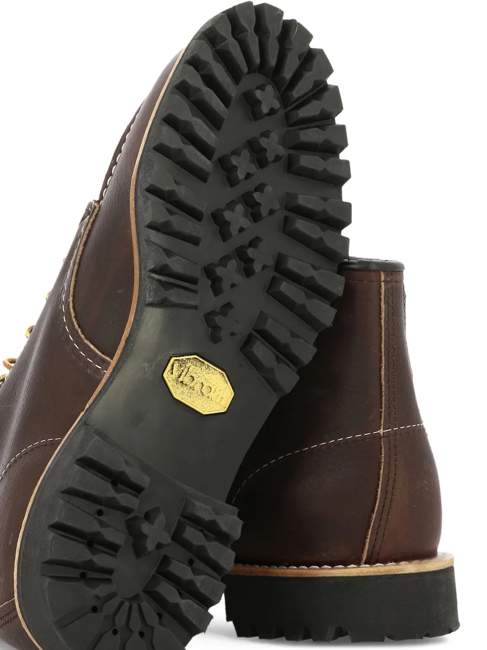 Red Wing Shoes Laarzen met veters en moc neus Bruin