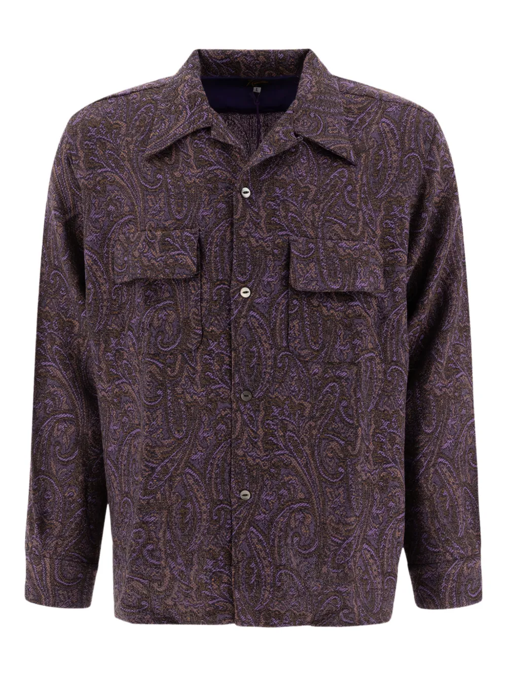 Needles paisley pocket shirt - Viola