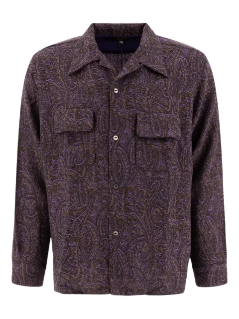 Needles paisley pocket shirt
