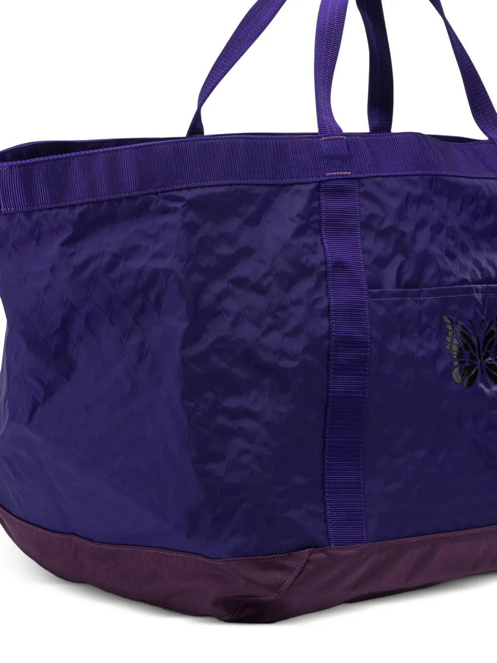 Needles Shopper met vlinderprint Paars