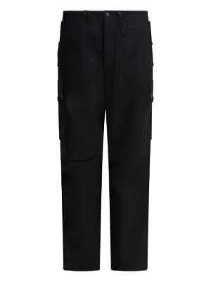 Needles Drawstring Cargo Pants | Black | FARFETCH