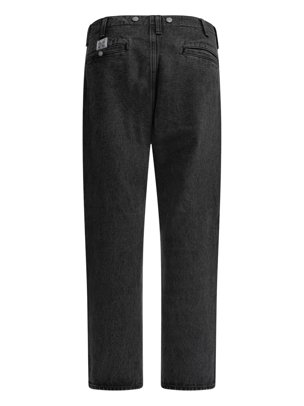 Needles button patch jeans - Zwart