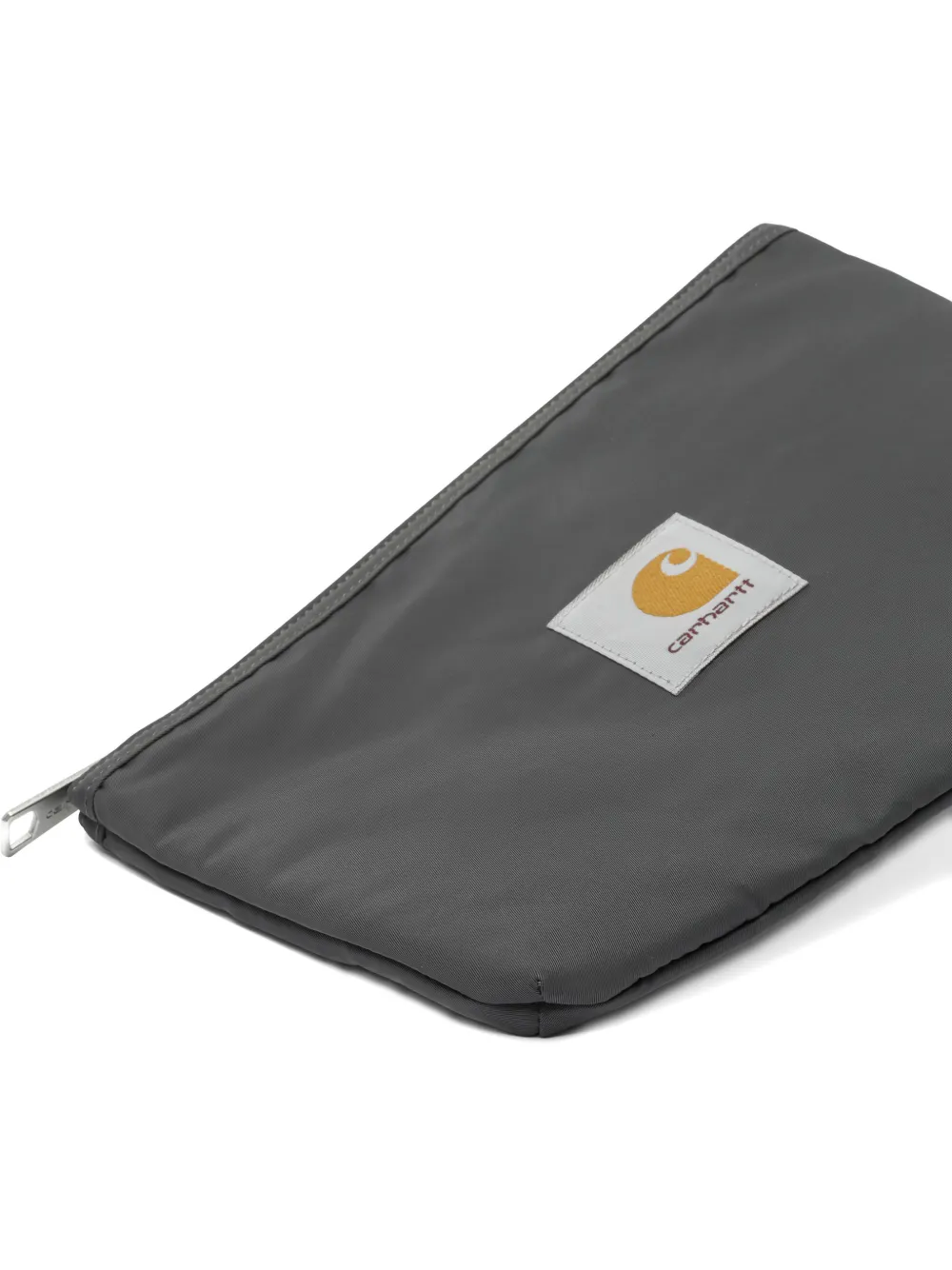 Carhartt WIP Portemonnee met rits en logo Grijs