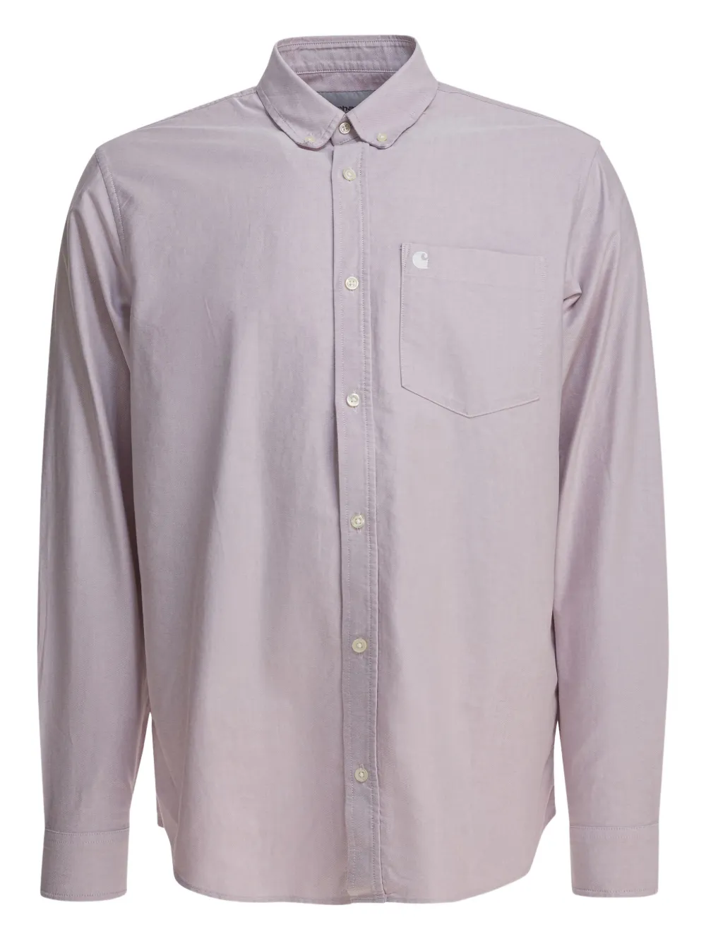 Carhartt WIP patch-pocket shirt | Pink | Image 1