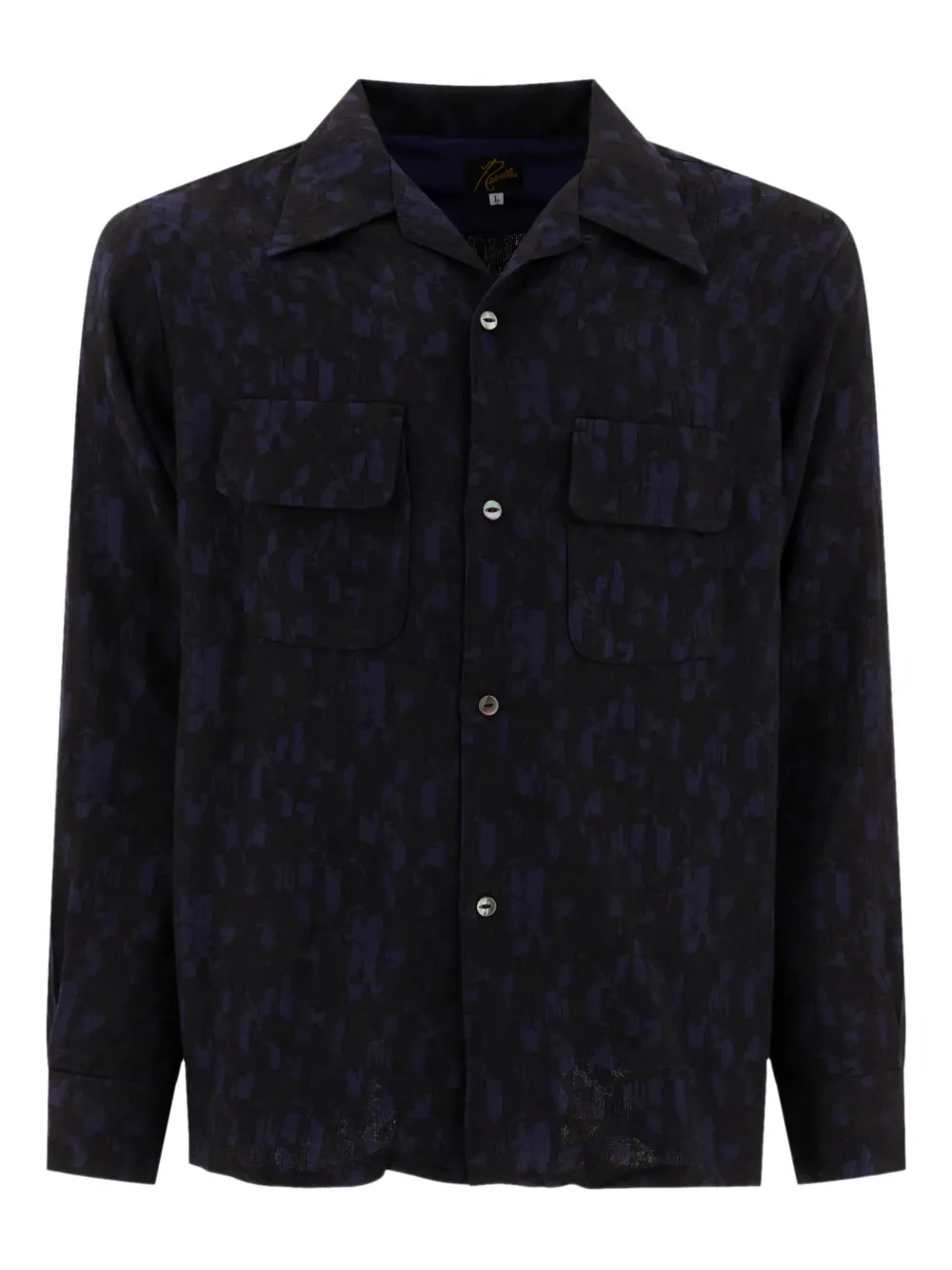 Needles flap-pocket shirt - Blu