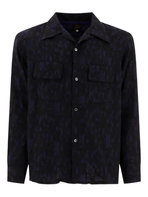 Needles flap-pocket shirt