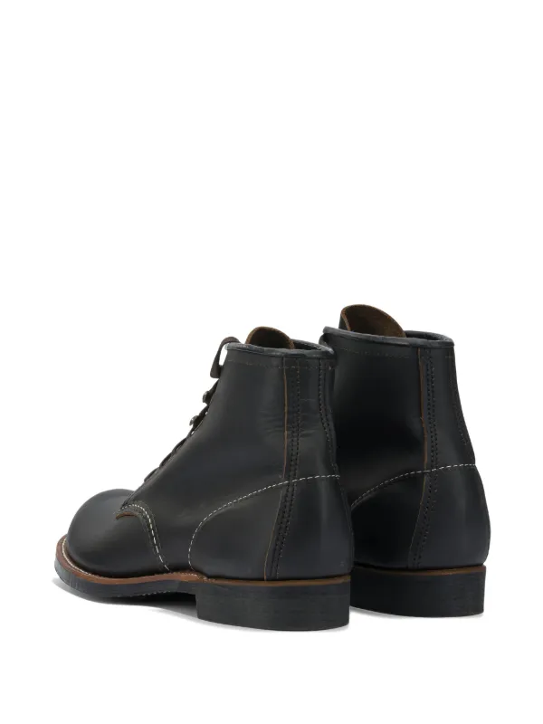 Red Wing Shoes Blacksmith レースアップ ブーツ | ブラック | FARFETCH JP