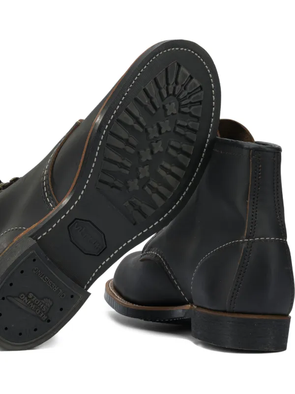 Red Wing Shoes Blacksmith レースアップ ブーツ | ブラック | FARFETCH JP