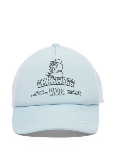 Carhartt WIP Sandwich graphic-print mesh-panel trucker cap
