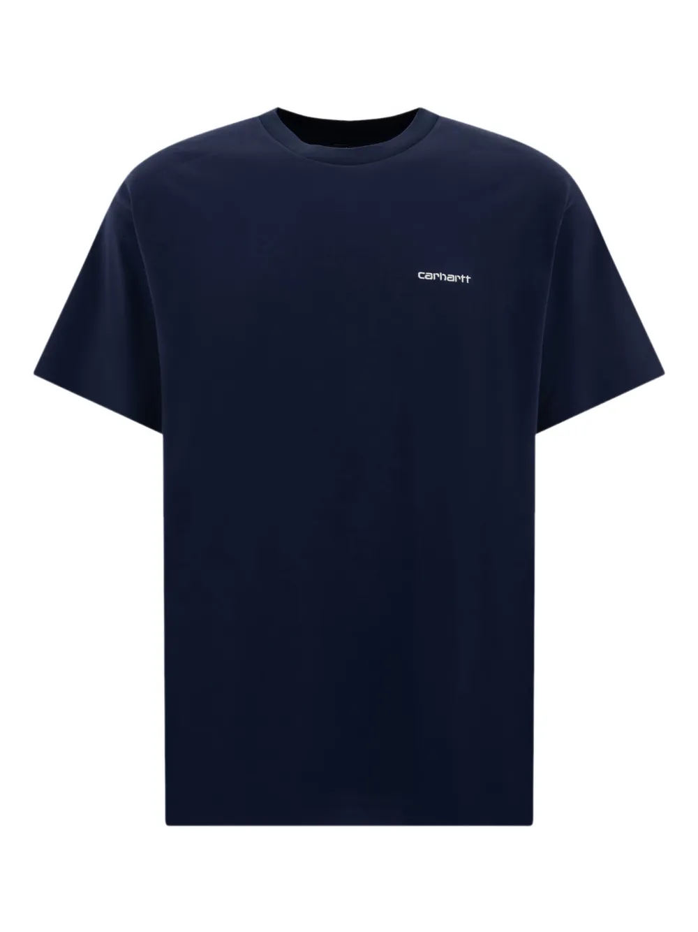 Carhartt WIP logo-embroidered T-shirt - Blu