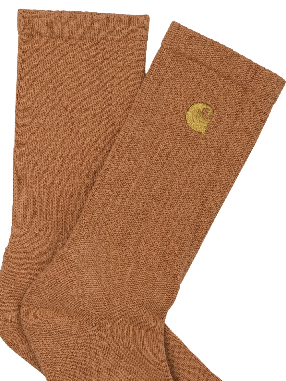 Carhartt WIP Chase ribbed logo socks | Image 2