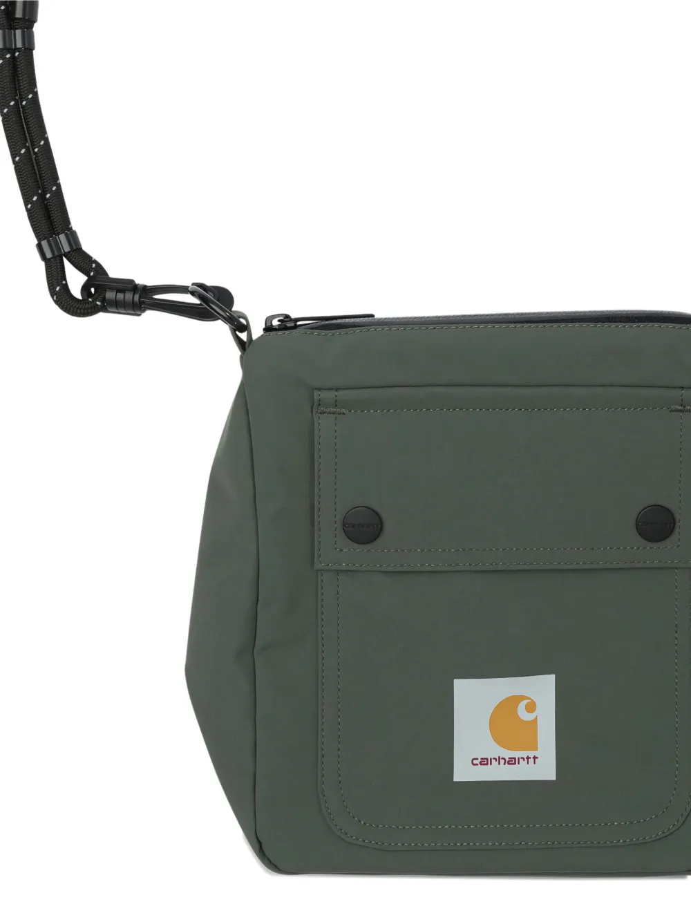 Carhartt WIP Bowden messengertas met voorzak Groen