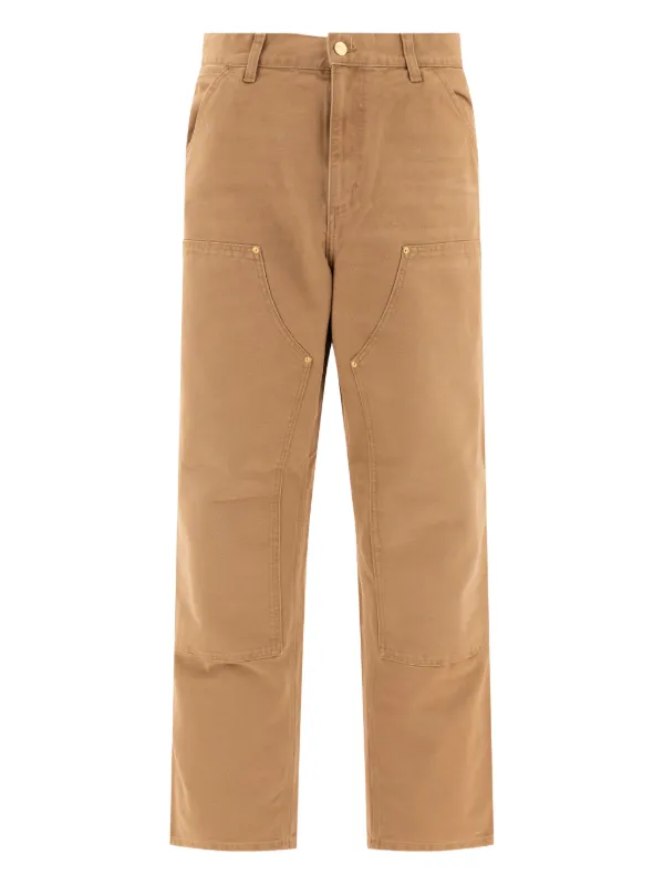 Carhartt WIP Calça Double Knee | Marrom | FARFETCH BR