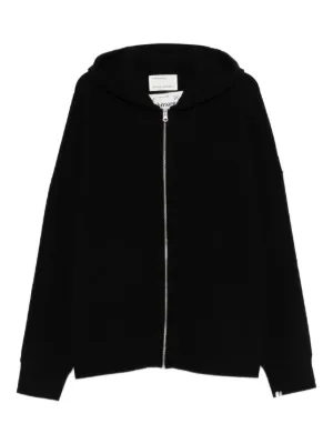 Sacai ジップアップ カーディガン | ブラック | FARFETCH JP