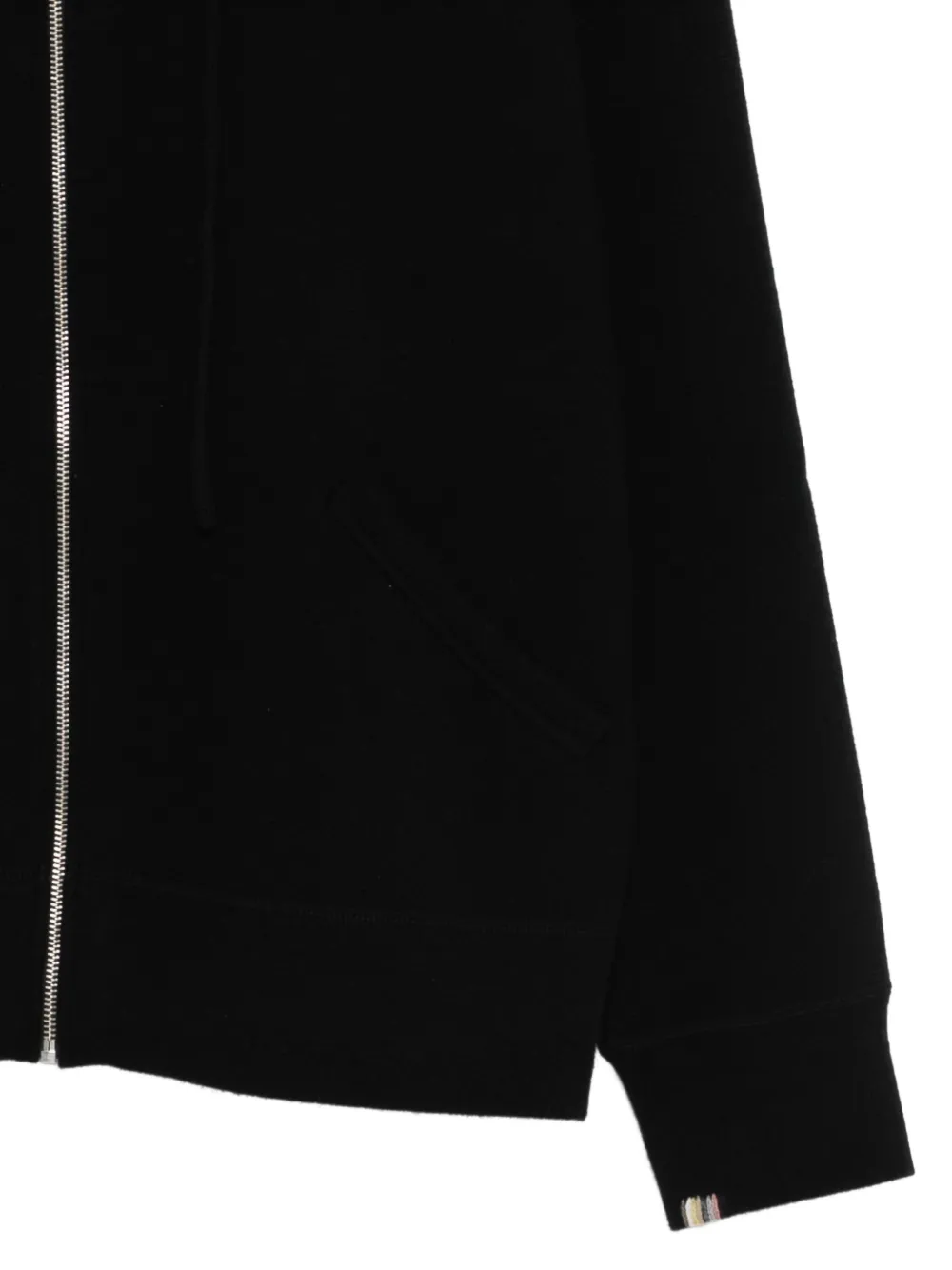 extreme cashmere Donnie hoodie met rits Zwart