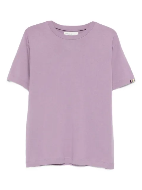 extreme cashmere James stripe-trim T-shirt