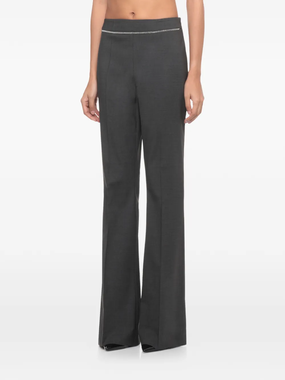 D.Exterior trim-detail trousers - Grijs