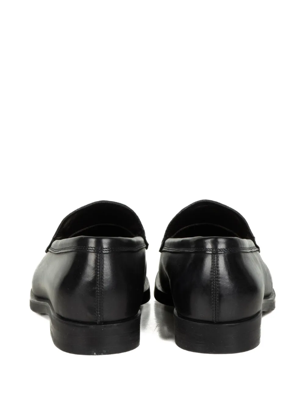 Triver Flight leather loafers Zwart